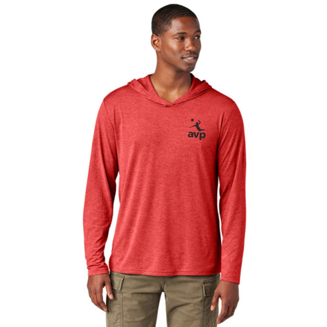 2024 Long Sleeve Hoodie: Red Frost